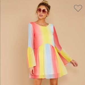 Women’s Rainbow Dress-NWT